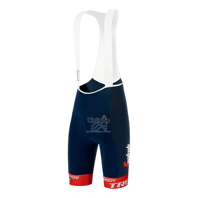 Trek Segafrojoo Ropa Ciclismo Culotte Corto 2023 Hombre Mangas Cortas Blanco
